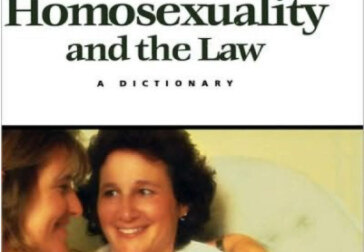 Homosexuality and the Law, reviewed by Billy Glover