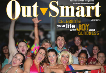 The cover of the June issue of OutSmart Magazine