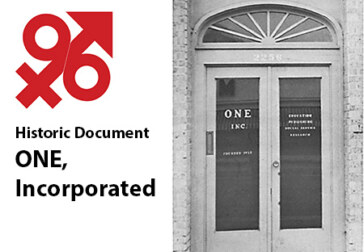 Articles of Incorporation of ONE, Incorporated