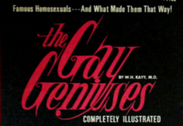 The Gay Geniuses: stupefying drivel