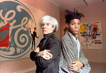 Andy Warhol, Jean-Michel Basquiat, Valerie Solanas, Julian Schnabel making the scene