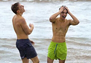 Young, self-accepting gay men in two very different low-budget movies